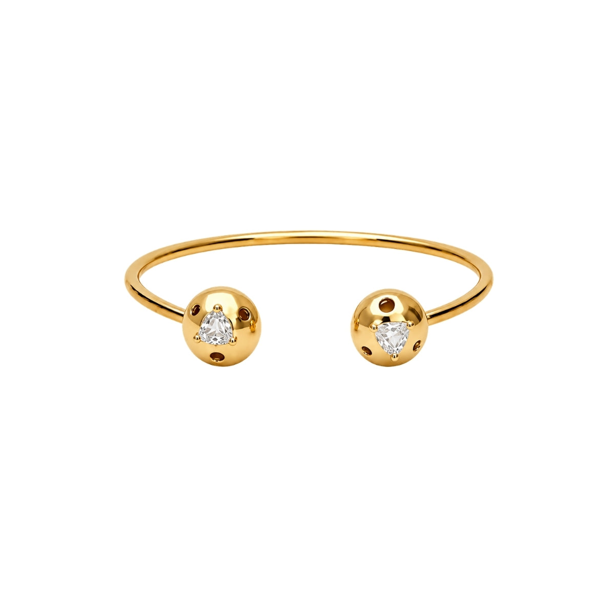 TWO-SIDED TINY SIAMO CUFF