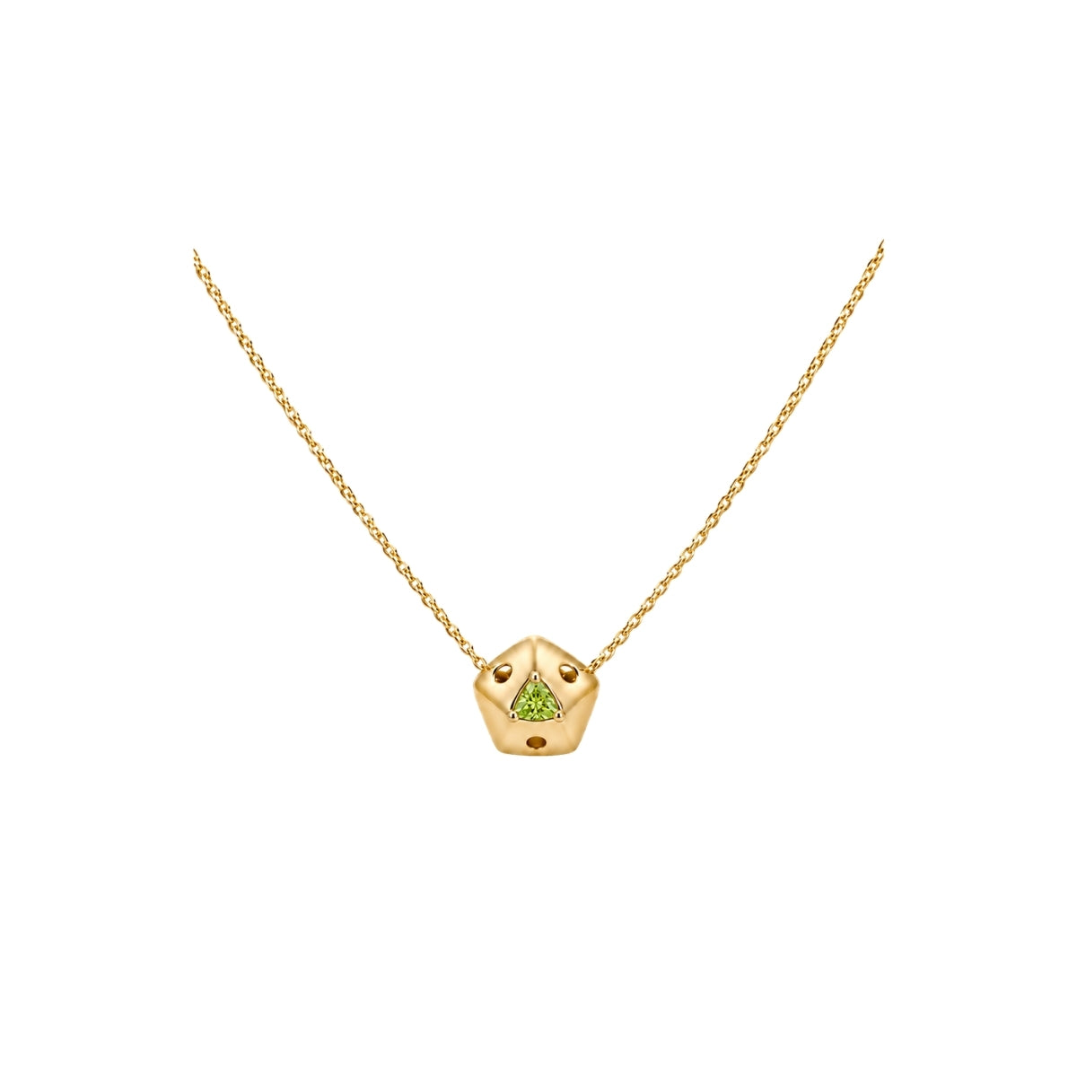 TINY PENTAGON NECKLACE