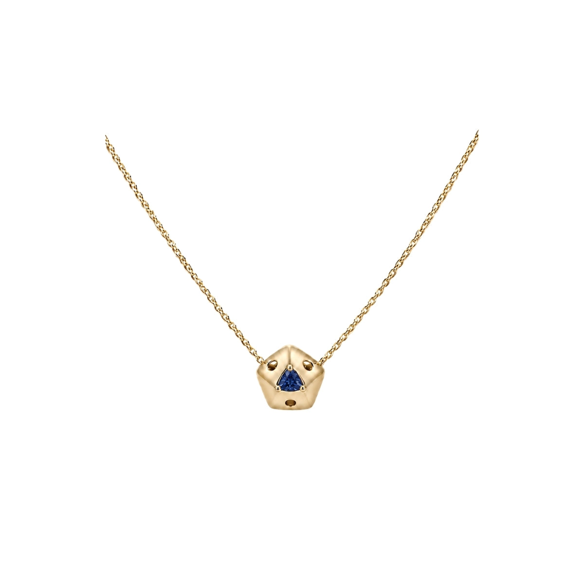TINY PENTAGON NECKLACE