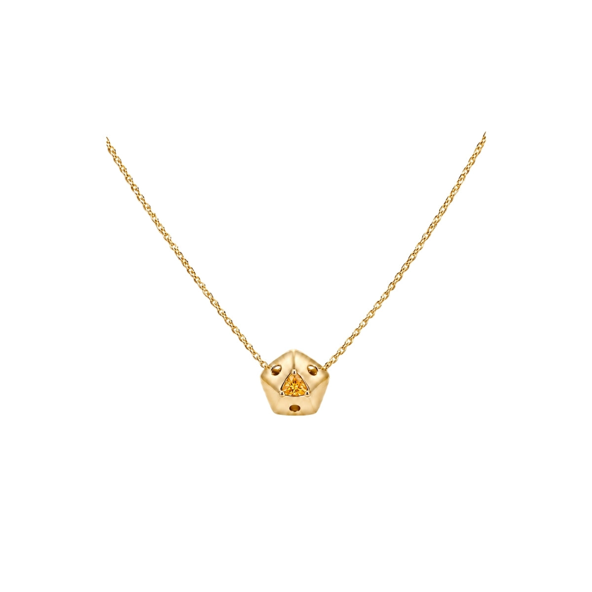 TINY PENTAGON NECKLACE