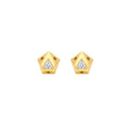 TINY PENTAGON STUDS