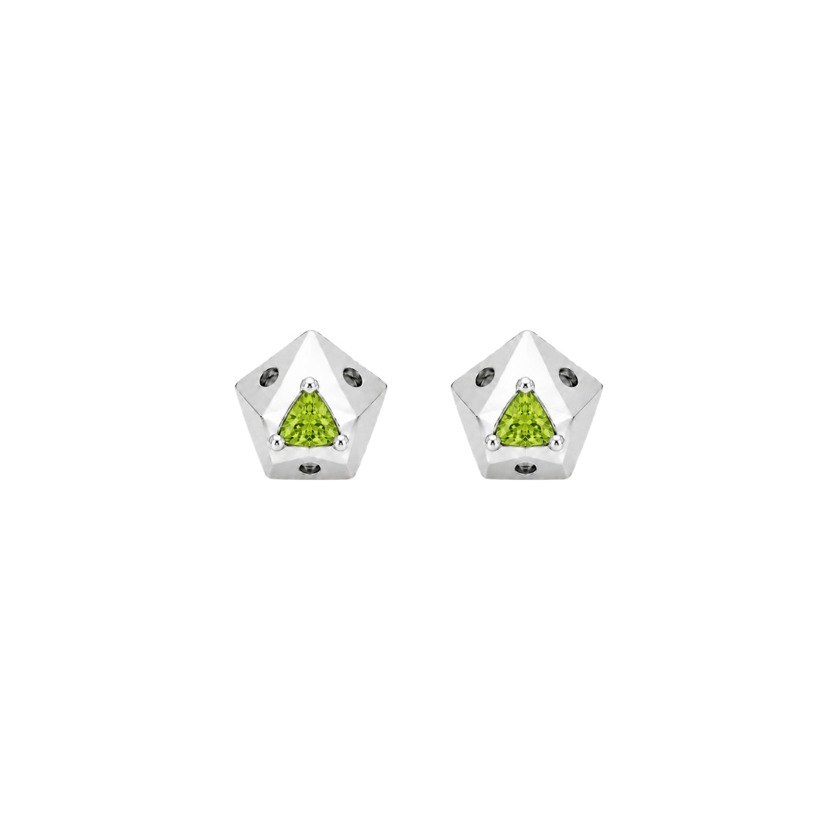 TINY PENTAGON STUDS