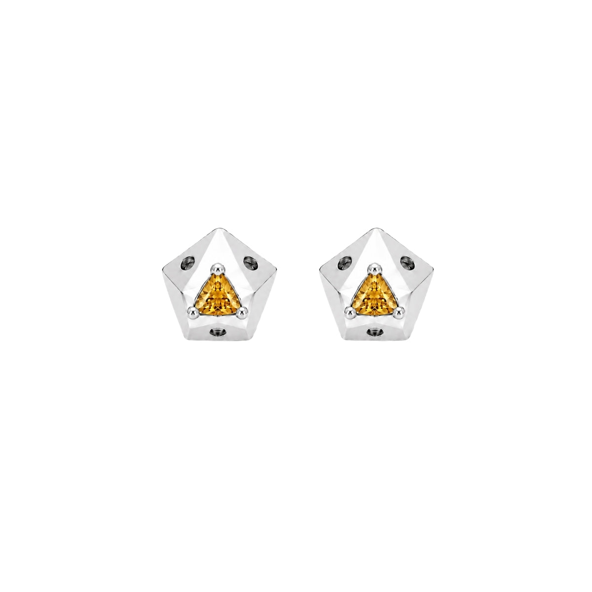 TINY PENTAGON STUDS