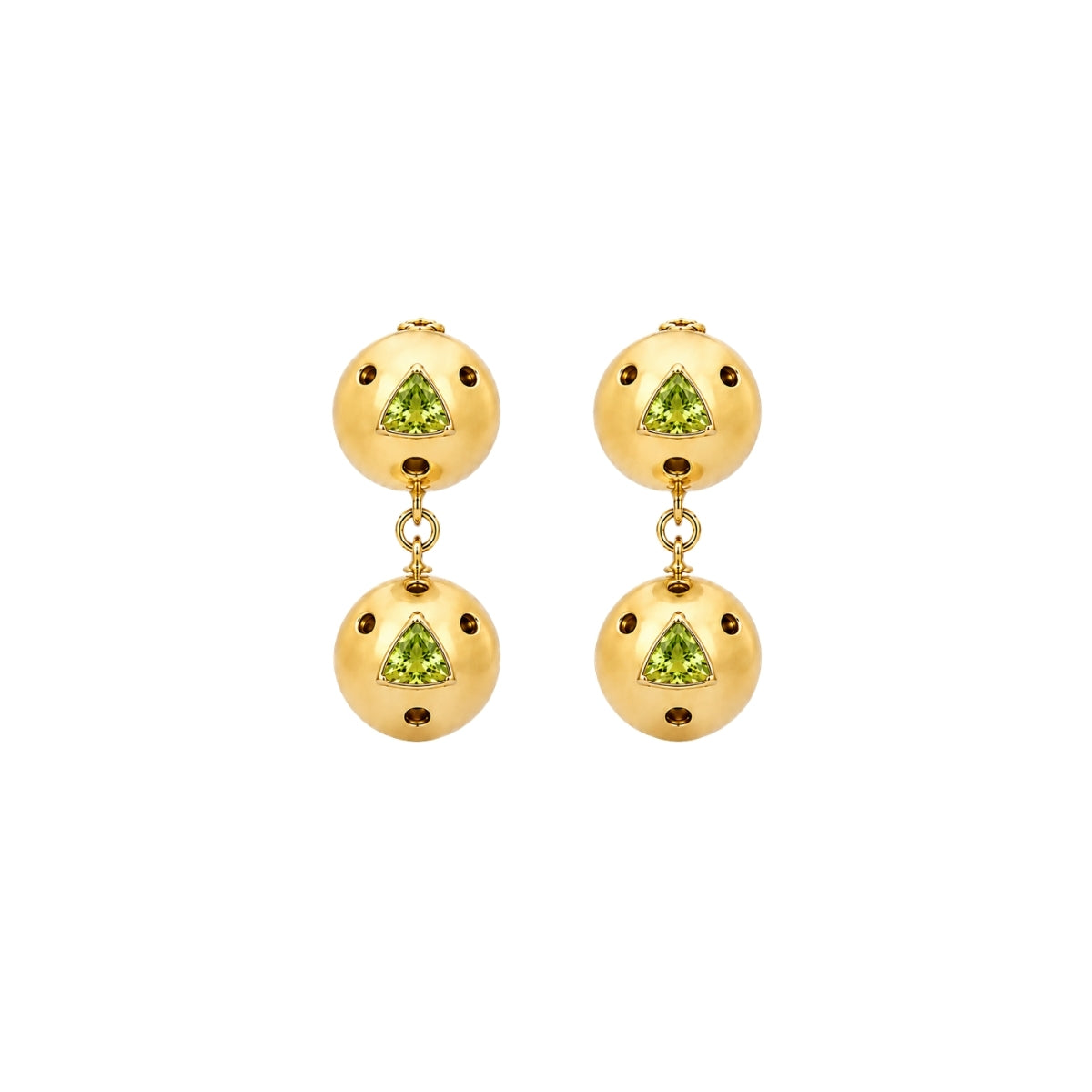 TINY DOUBLE SIAMO DROP DANGLE