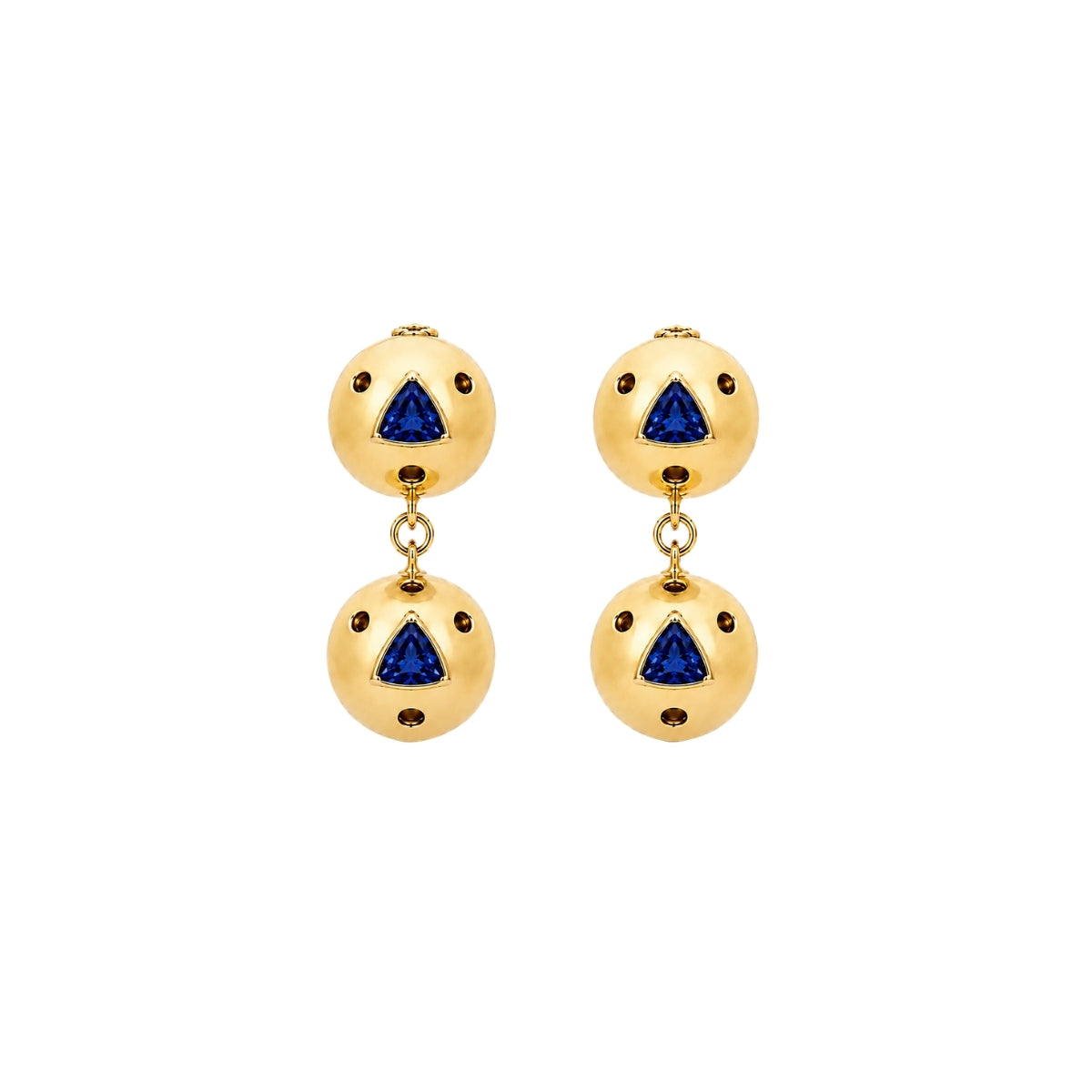 TINY DOUBLE SIAMO DROP DANGLE