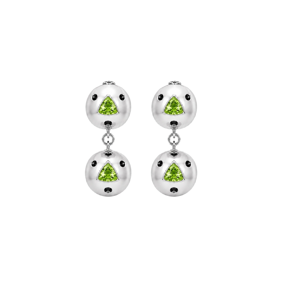 TINY DOUBLE SIAMO DROP DANGLE