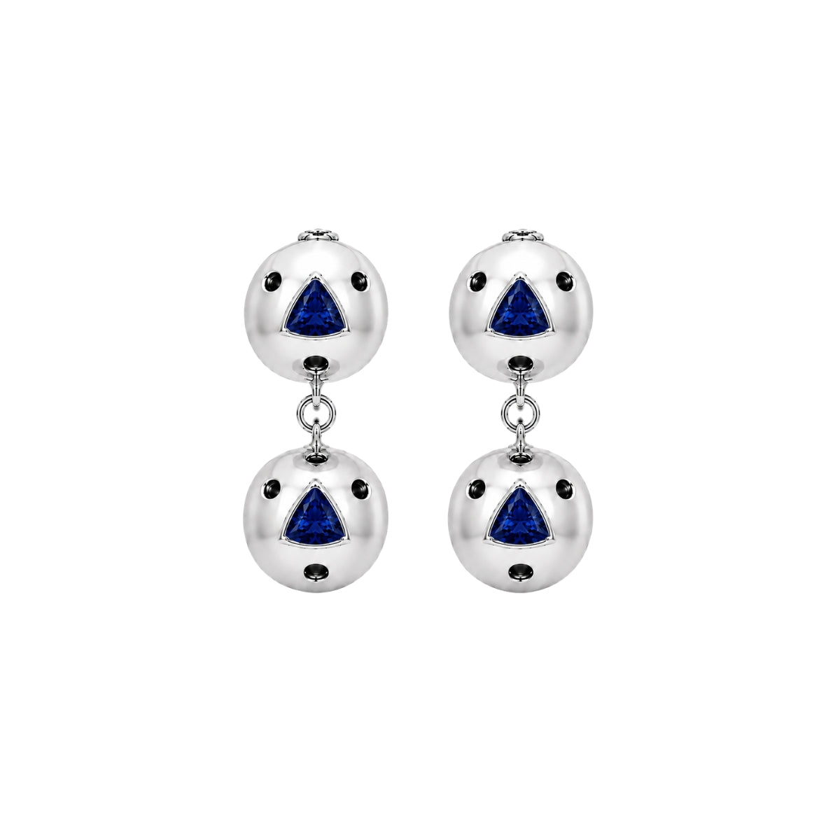 TINY DOUBLE SIAMO DROP DANGLE