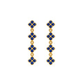 QUATTRO FIORE GARDENIA DANGLE EARRINGS