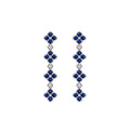 QUATTRO FIORE GARDENIA DANGLE EARRINGS