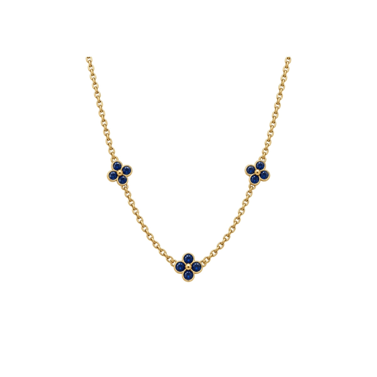 TRIPLE FIORE NECKLACE