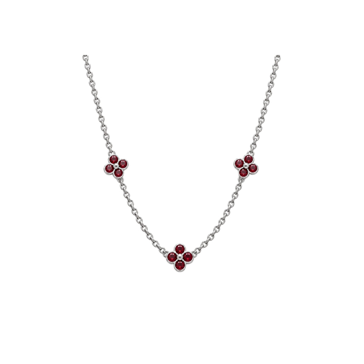 TRIPLE FIORE NECKLACE