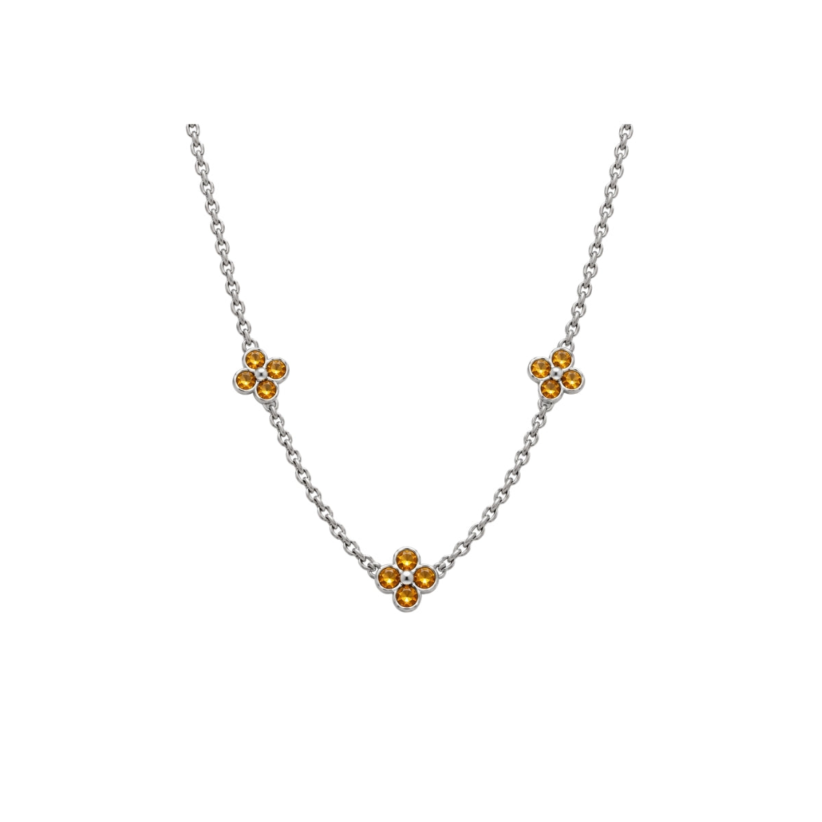 TRIPLE FIORE NECKLACE