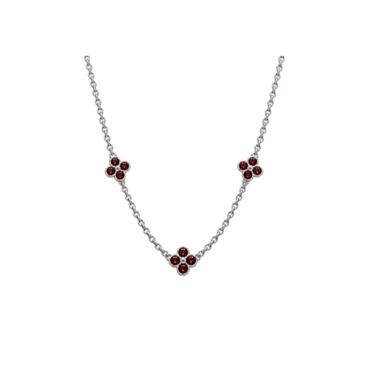 TRIPLE FIORE NECKLACE