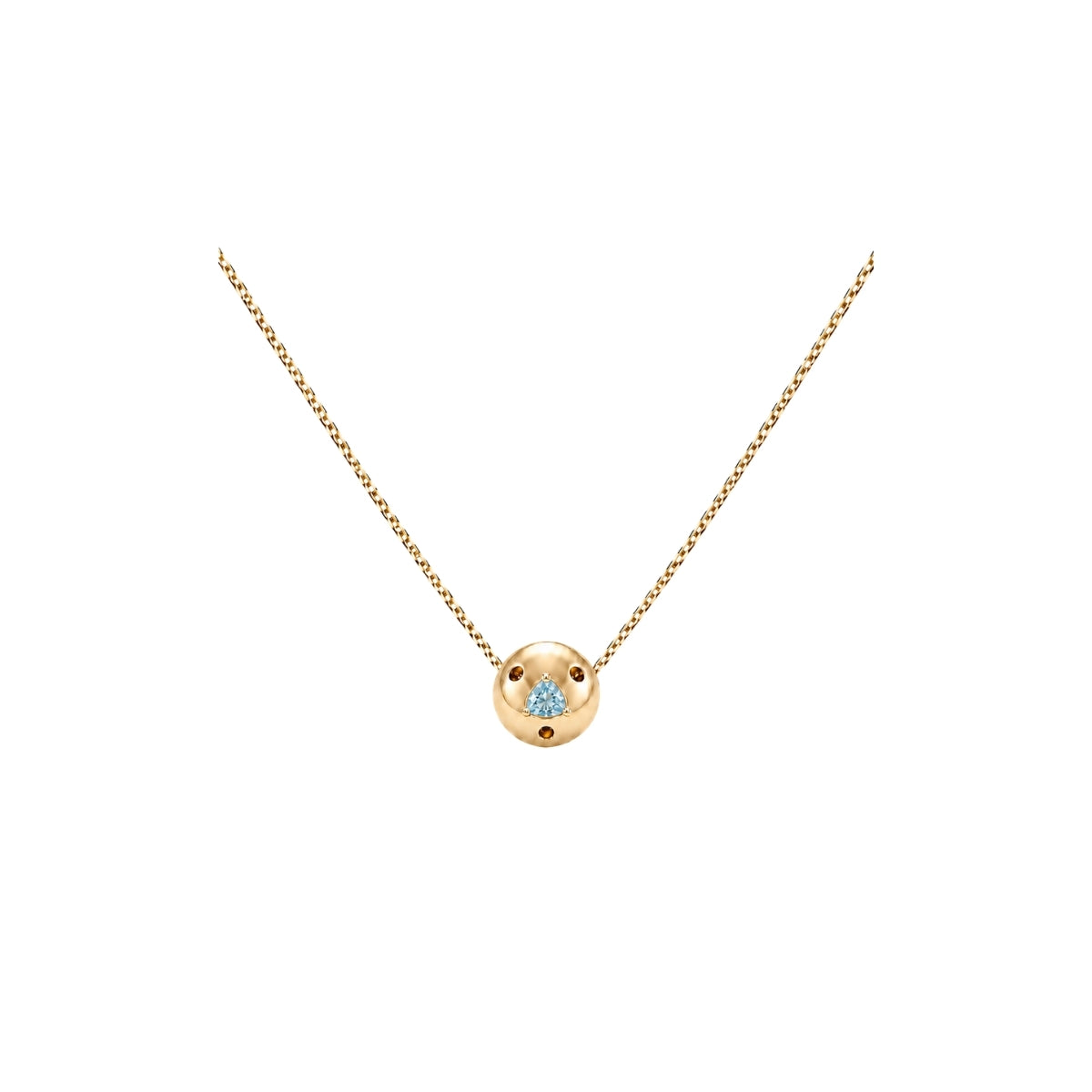 TINY SINGLE SIAMO NECKLACE