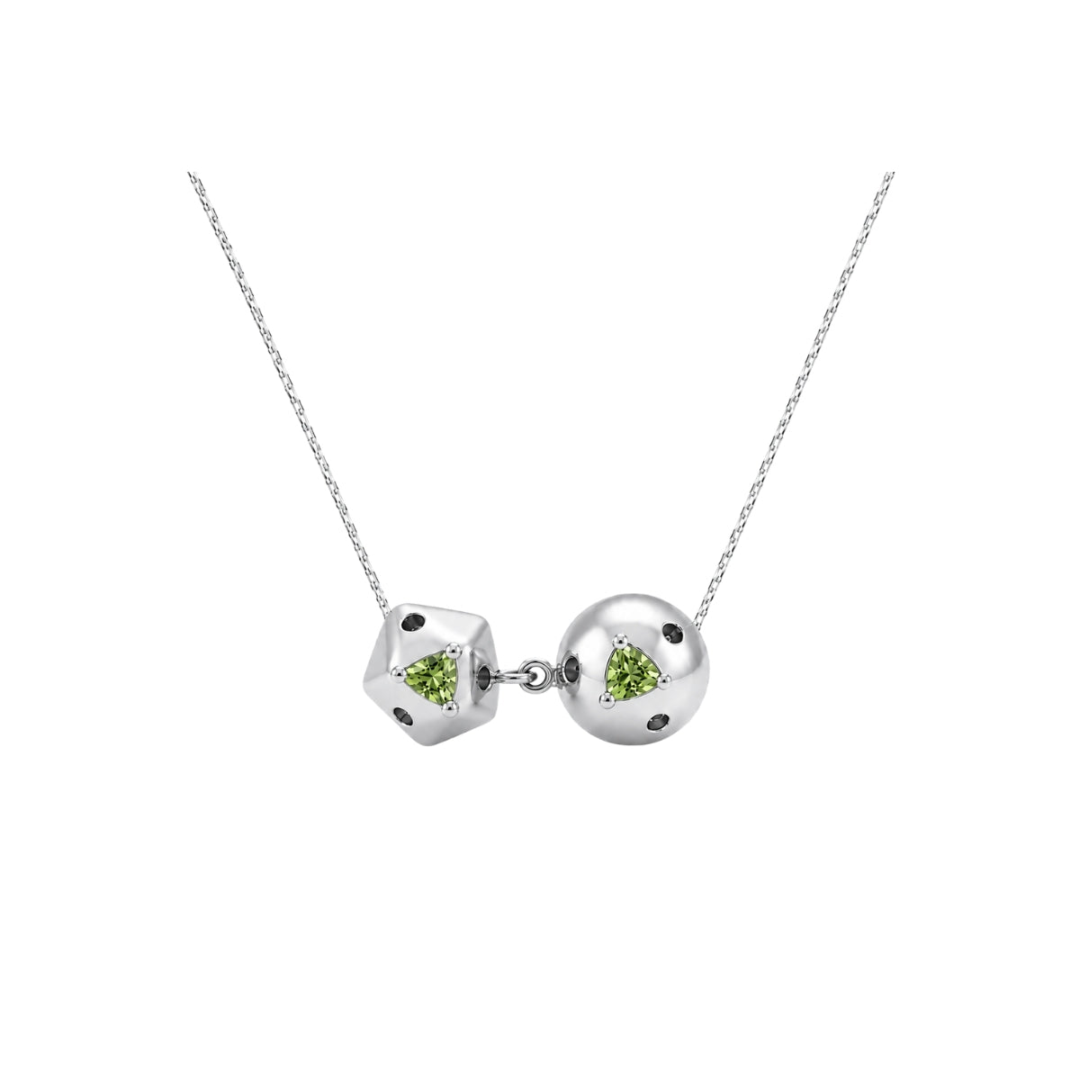 TINY DOUBLE SIAMO NECKLACE