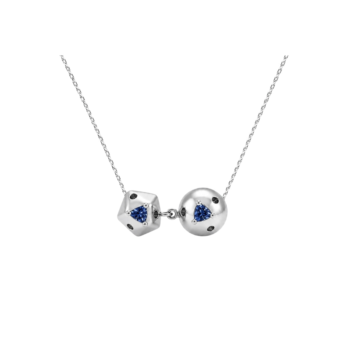 TINY DOUBLE SIAMO NECKLACE